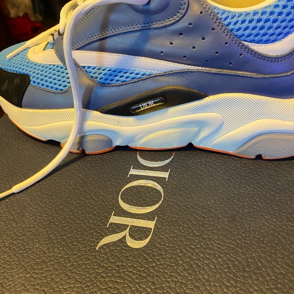 Christian Dior Men sneaker Size 45 Multi color (yellow,blue,grey) - Picture 7 of 7